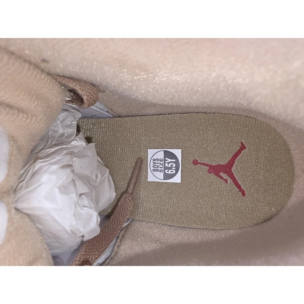 Nike Air Jordan MVP 92 Desert Camo Fire Red Mushroom HQ3950-200 Boy 6.5Y DS